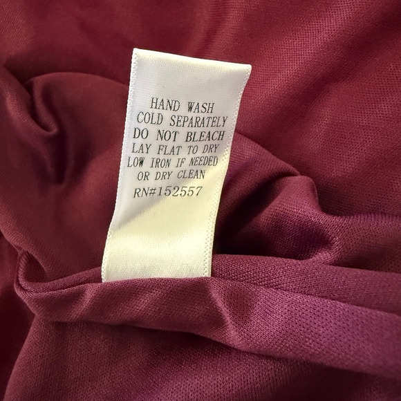 Baltic Born Velvet Burnout Maxi Dress Long Sleeve M Whimsigoth Grunge Fairy - Picture 11 of 11